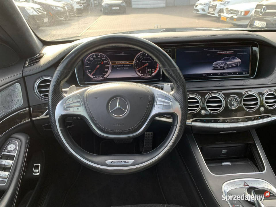 Mercedes S 63 AMG S63 AMG Long Panorama Masaże Mercedes-Benz Baranowo