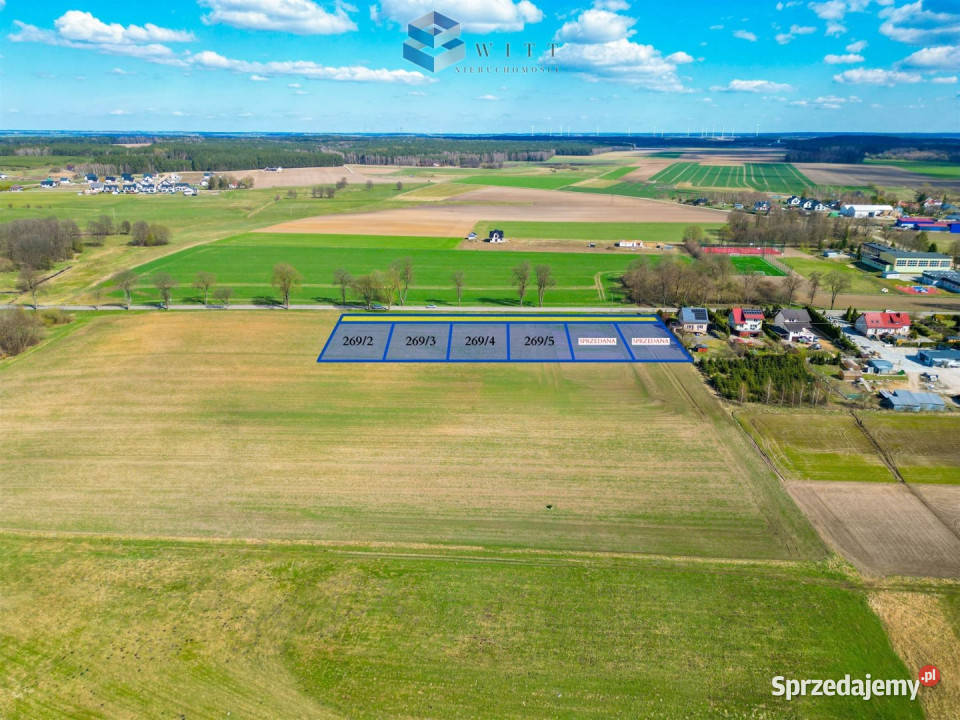 Działka 1344m2 Burkat budowlana