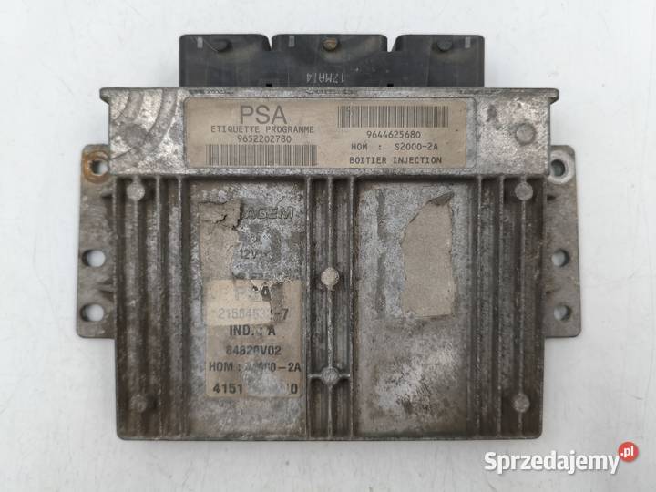 Sterownik Silnika Peugeot 206 14 8v KFW osobowe Wyszków sprzedam