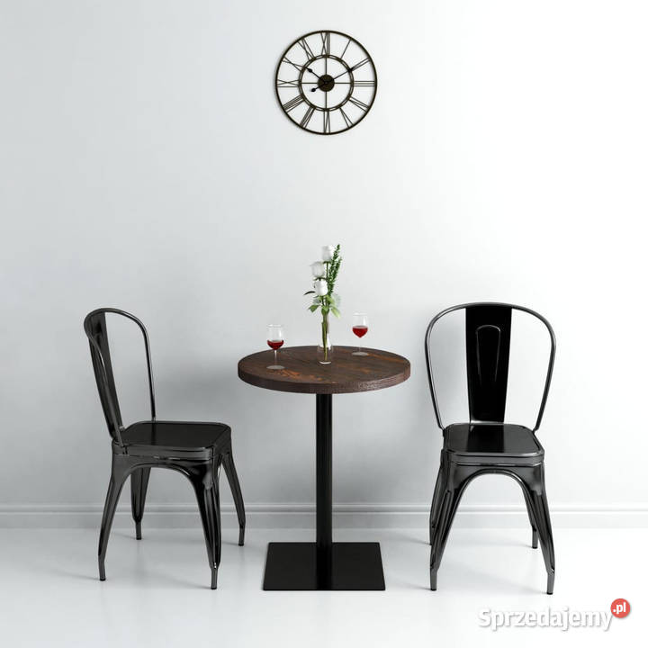 Stolik bistro z MDF stalowa podstawa 60x75 Stoły Warszawa sprzedam