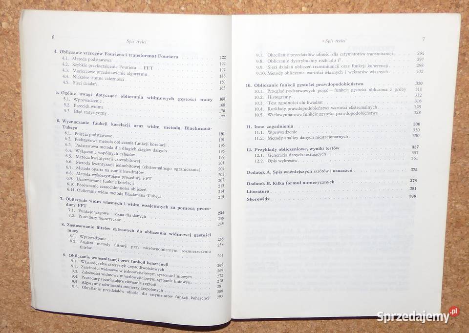 T Otnes Enochson Analiza numeryczna szeregów Warszawa