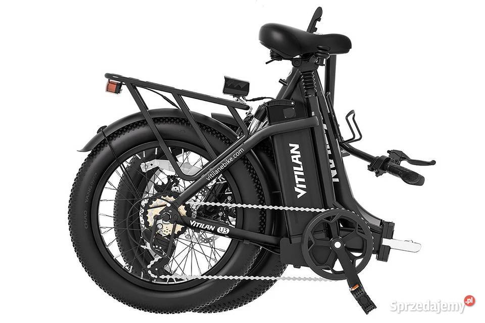 Rower Elektryczny Vitilan U3 750W Składany 13Ah Tarnobrzeg