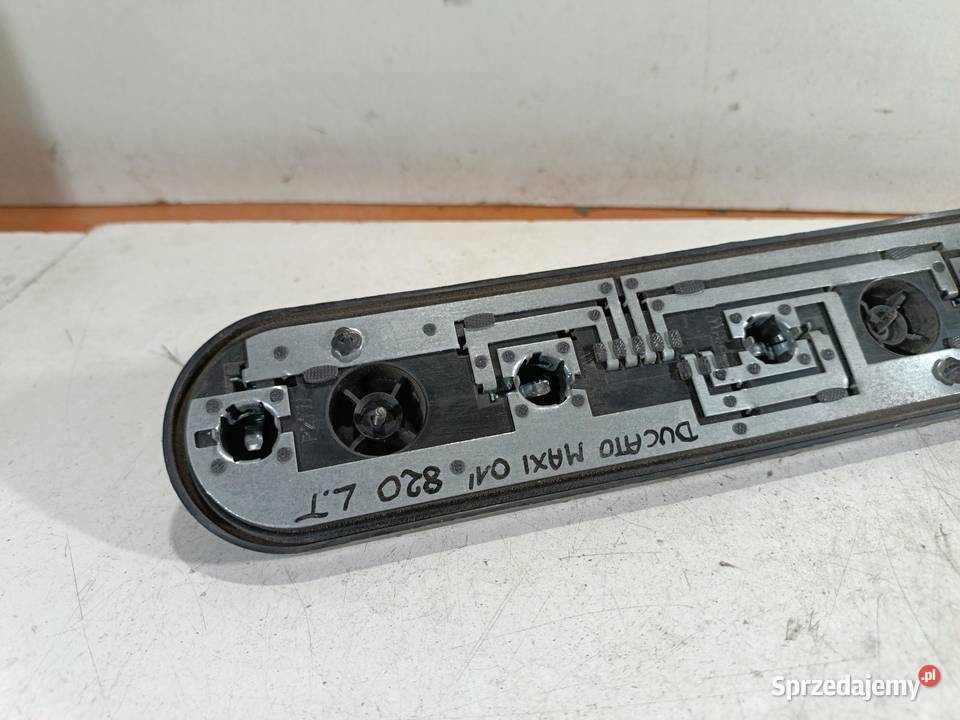 WKŁAD LAMPY LEWY TYŁ FIAT DUCATO 0106 Kierunkowskazy Motoryzacja