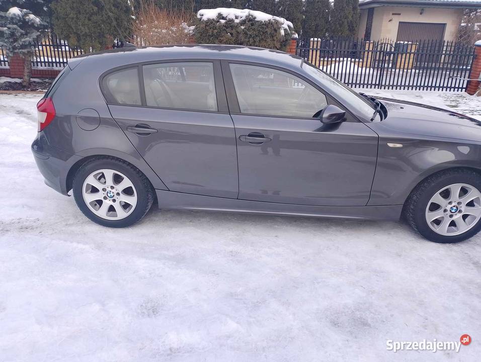 BMW E87 120i skórzana tapicerka mazowieckie Lelis sprzedam