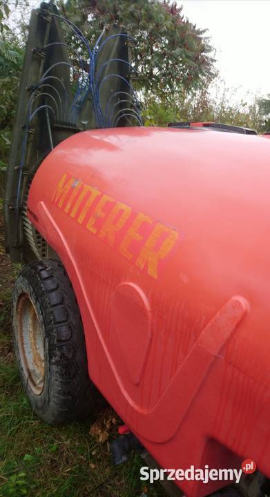 Opryskiwacz sadowniczy mitterer 1500l 1000l VV Urzędów