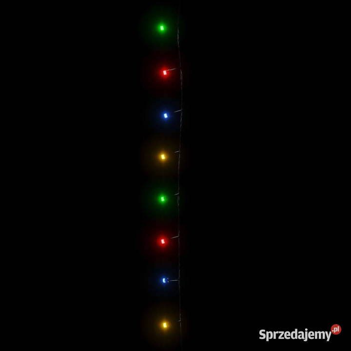 Sznur lampek LED 300 kolorowych diod 30 m PVC sprzedam