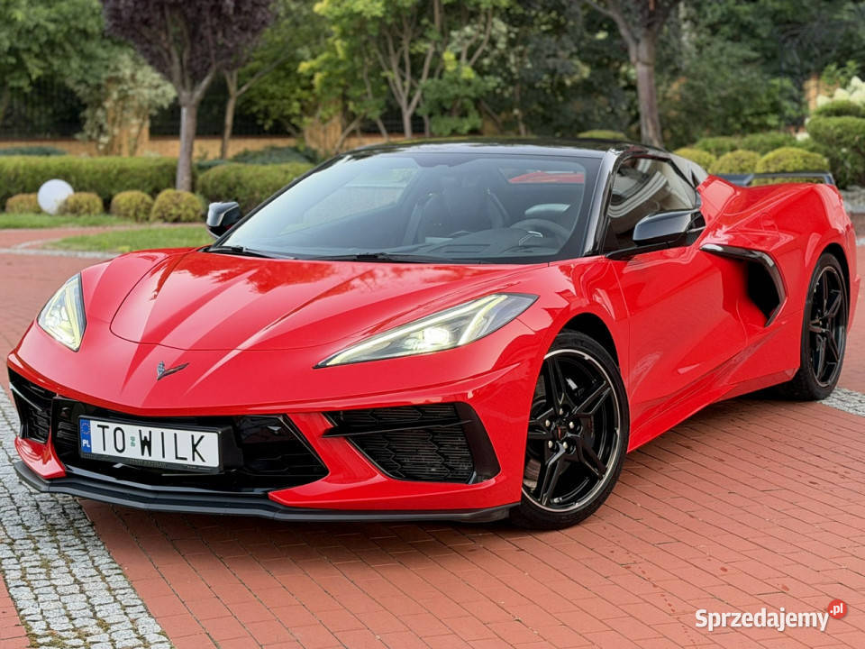 Chevrolet Corvette C8 Stingray 3LT Cabrio 62 V8 łopatki zmiany biegów sprzedam