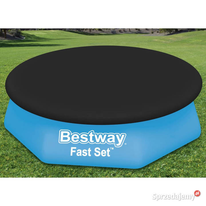 Bestway Plandeka na basen Flowclear Fast Set 240 Akcesoria basenowe mazowieckie sprzedam