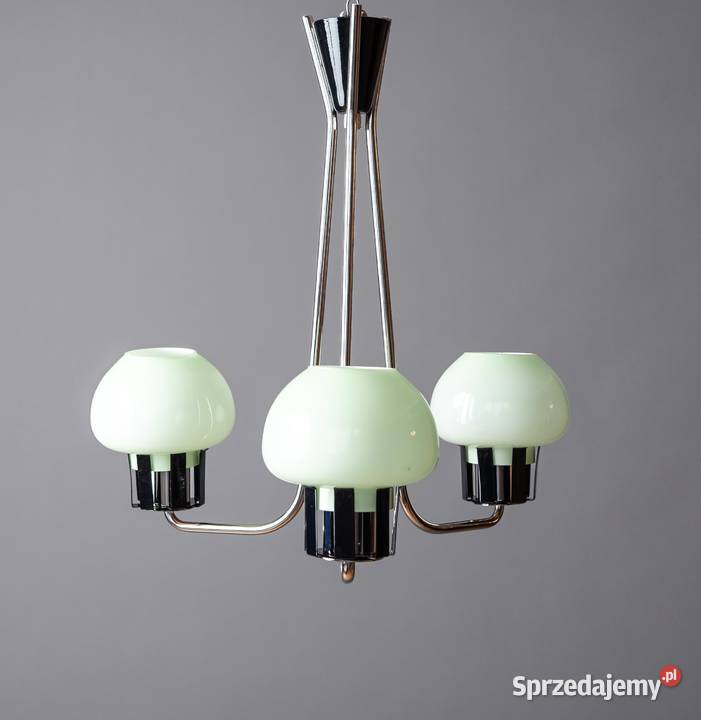 Żyrandol lata 60 Look PopArt MidCentury PRL