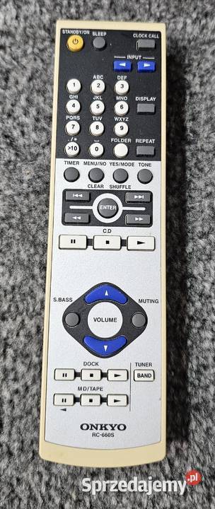 Pilot audio ONKYO RC660S małopolskie