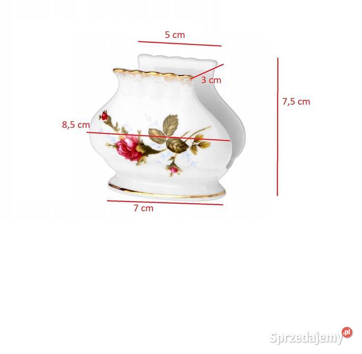 porcelanowy serwetnik Chodzież kolekcja Iwona