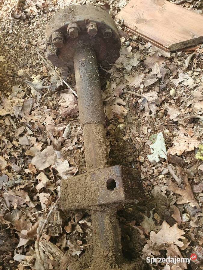 Stary wał napędowy metalowy do maszyny Warszawa