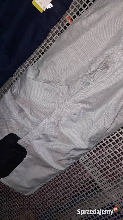 Spodnie narciarskie dziewczęce 4F granat szary Dębica