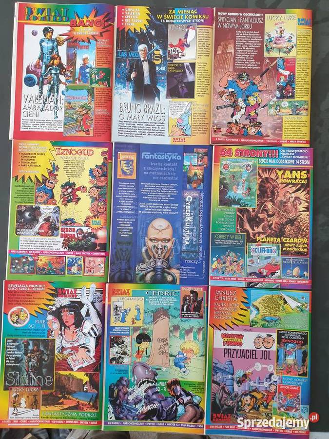 Świat Komiksu magazyn komiksowy 22 numery Egmont Polskie Komiksy Gdynia