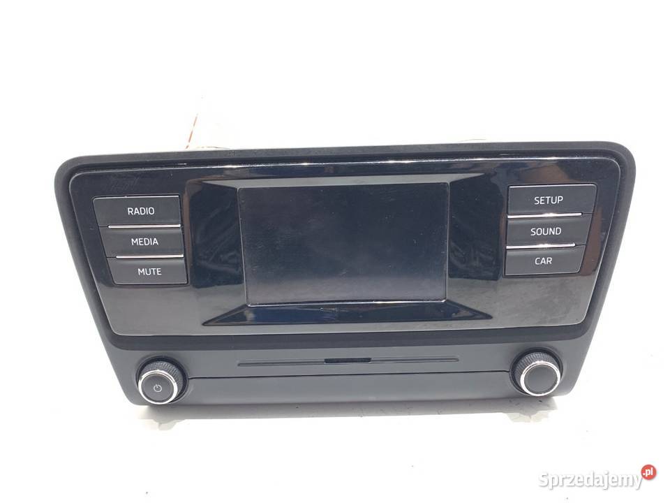 RADIO SKODA OCTAVIA III 5E0035867E ODTWARZACZ osobowe podkarpackie