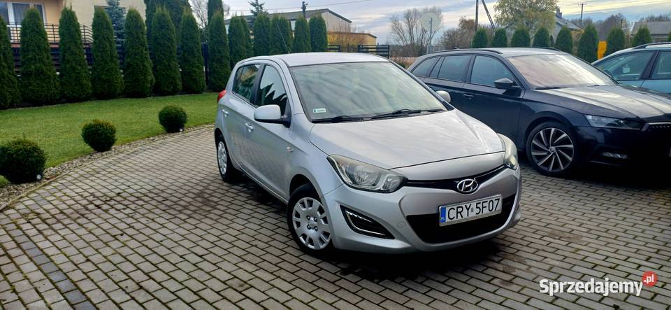 Hyundai i20 z 2012roku benzyna i20 kujawsko-pomorskie Rypin