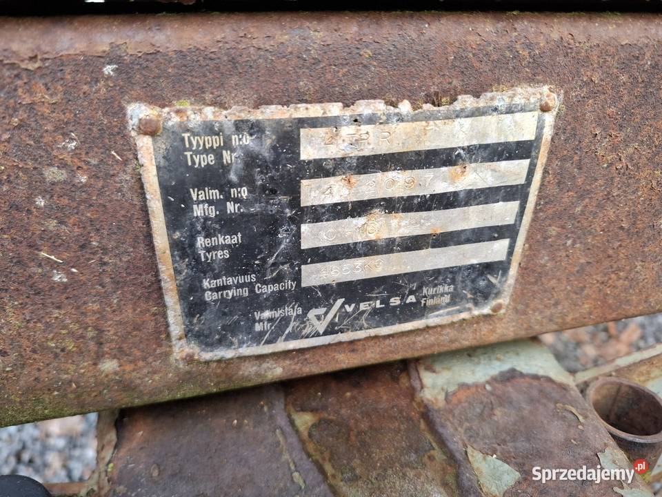 16Wywrotka kiper 5 ton przyczepa Chobrzany