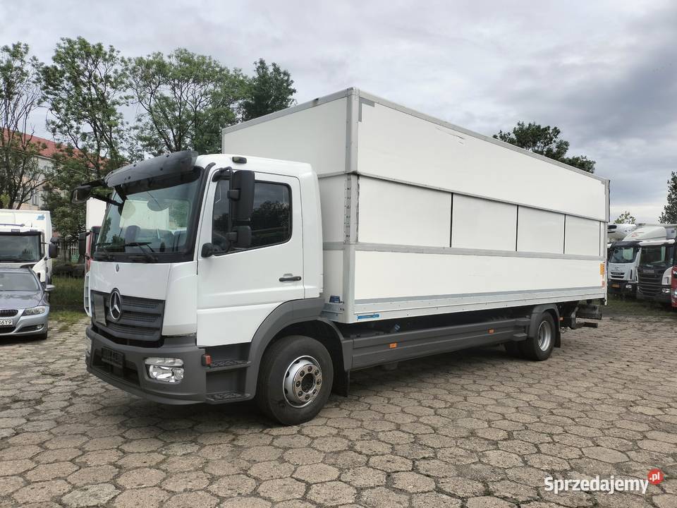 MERCEDES ATEGO 4x2 REGULOWANY KONTENER IZOTERMA 296385km
