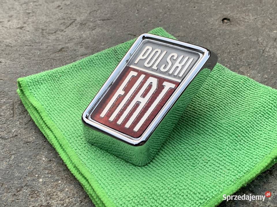 Emblemat znaczek Polski Fiat 126p Oryginał tzw Kraków