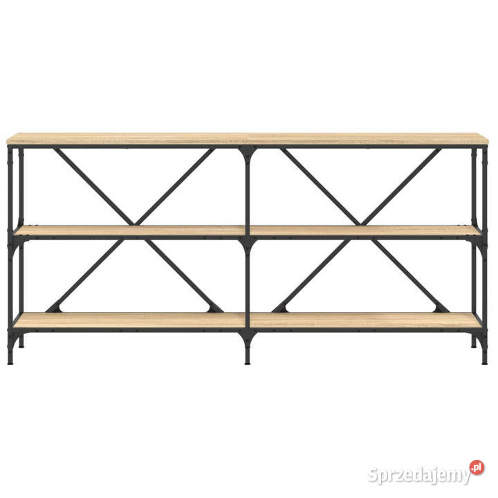 Stolik konsolowy dąb sonoma 160x30x75 WM832849 Warszawa sprzedam