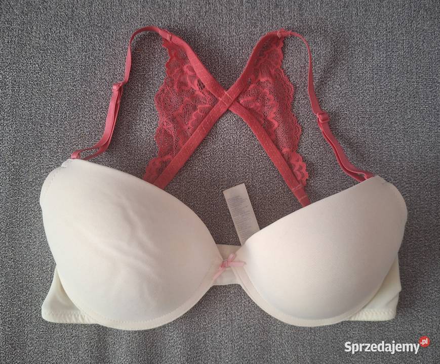 Biustonosz damski 75B z koronką na plecach Darłowo sprzedam