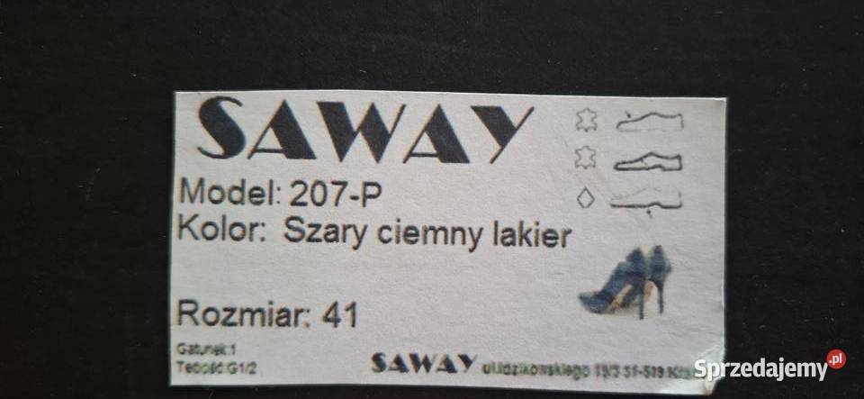 Szpilki Saway Nowe 41 inna Czółenka Kraków sprzedam