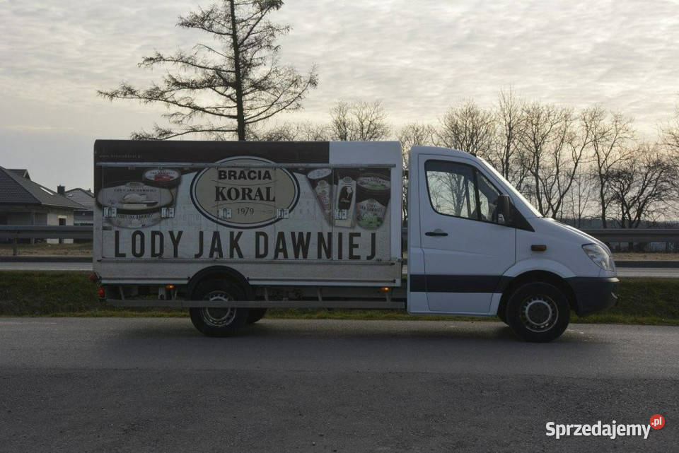 Mercedes Sprinter 22 CDI Chłodnia lody mroźnia zarejestrowany w Polsce podkarpackie Sędziszów Małopolski