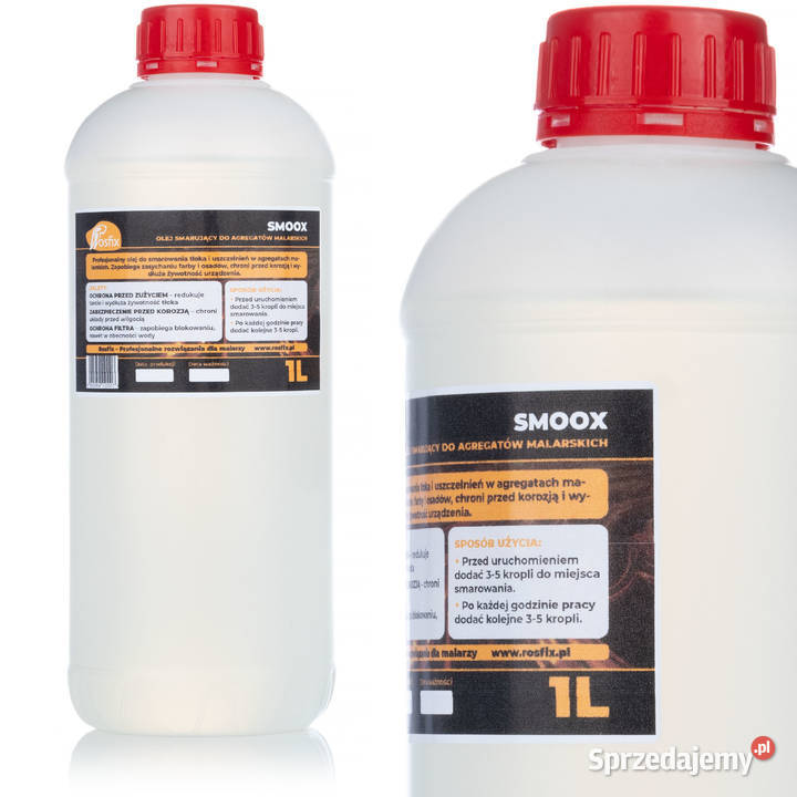 SmooX Olej Smarujący 1L Do Agregatów Malarskich Ludźmierz