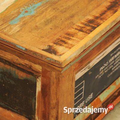 vidaXL Stolik kawowy skrzynia vintage drewno Warszawa sprzedam