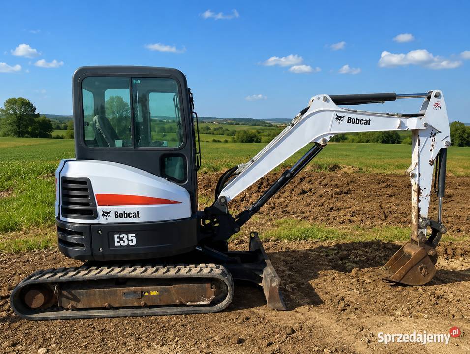 Bobcat e35 Rok produkcji 2015 podkarpackie Podlesina
