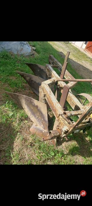 Pług 2skibowy 3skibowy austryiacki do traktora nieuszkodzony