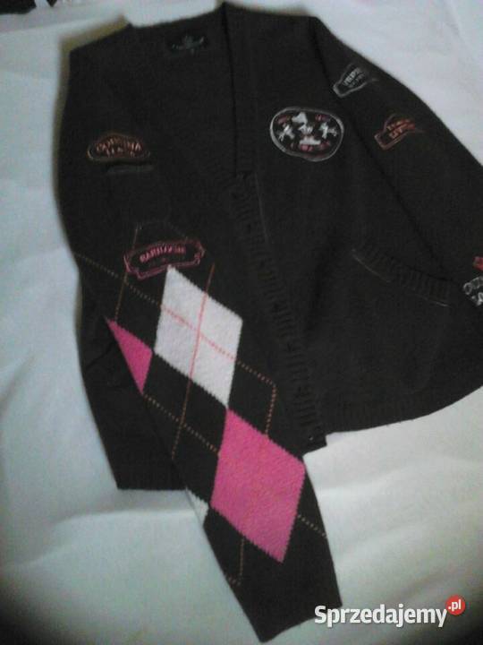 damski rozpinany sweterek v LArgentina 100 Wolle Rozmiar 38(M) Gdańsk