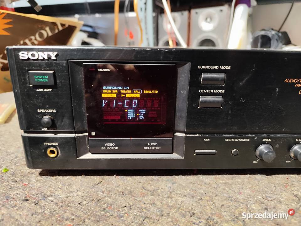 wzmacnaicz Sony TAAV 590 Black Mosty