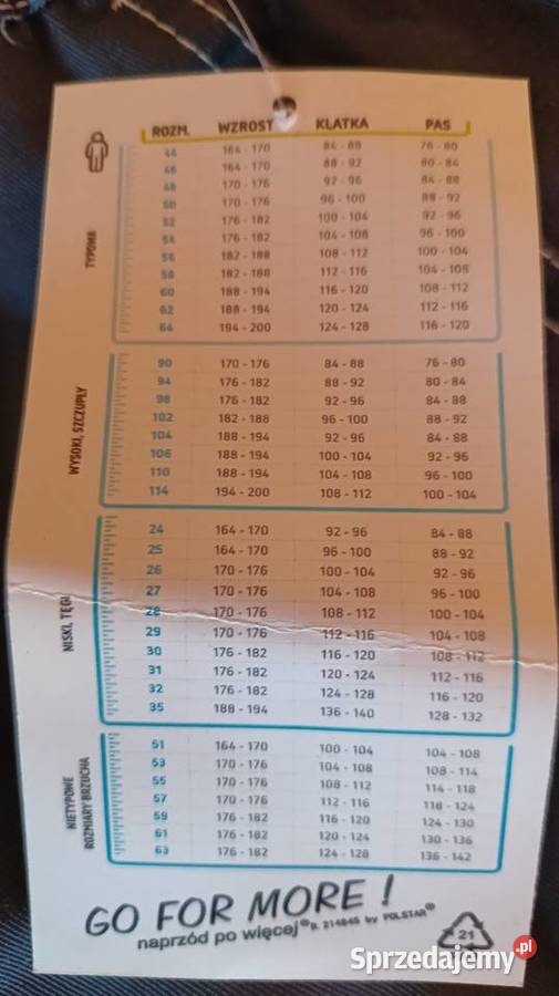 Spodnie męskie Jędrzejów