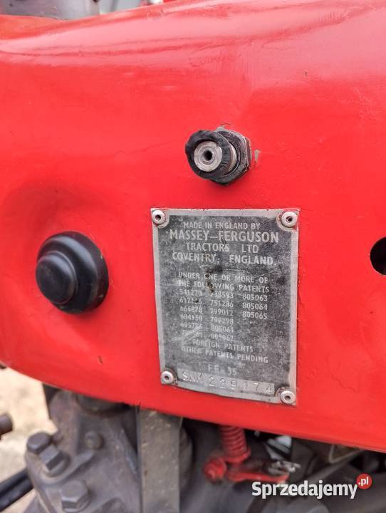 Massey Ferguson 35135235255 mf Czerwienne
