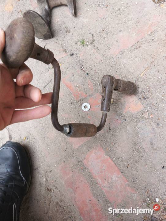 Zabytkowa wiertarka wielkopolskie Śrem