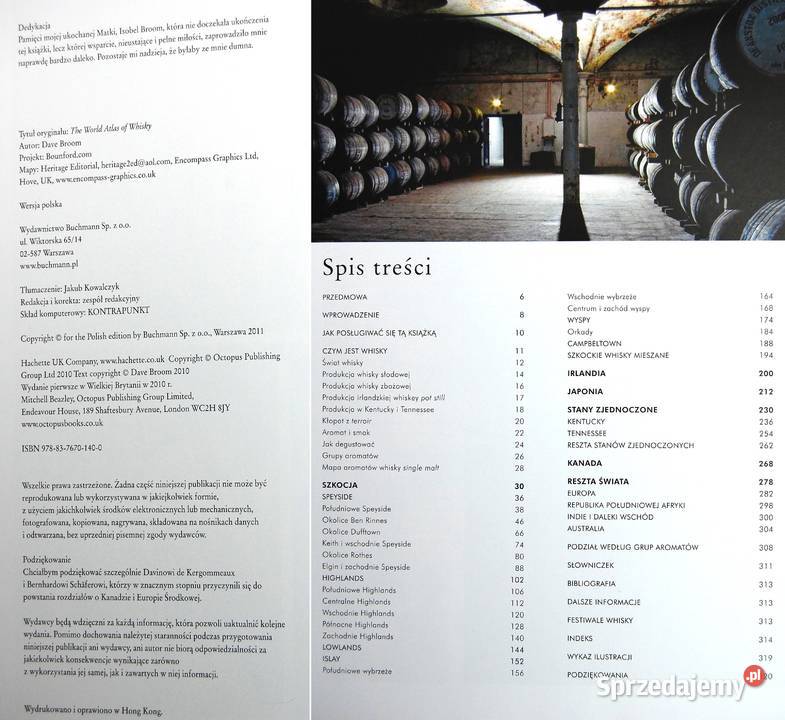 Wielki Atlas Świata Whisky Dave Broom nowy wielokolorowy lubelskie Lublin sprzedam