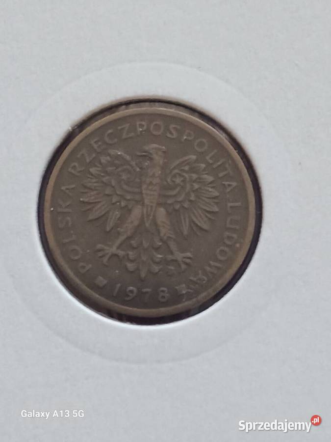 2 Złote 1978 r 5 najniższy nakład Konin