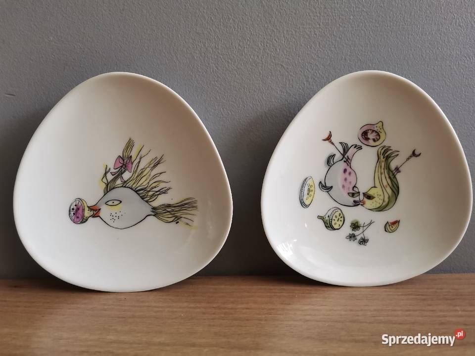 Stara porcelana Rosenthal 2 talerzyki miseczki