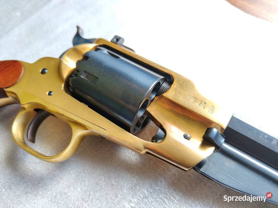 Rewolwer czarnoprochowy Pietta Remington 1858 opolskie