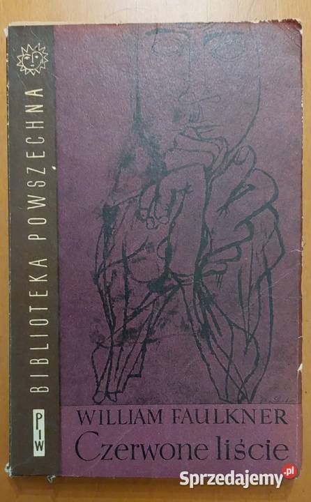 Czerwone liście William Faulkner noblista Rok wydania 1963 dolnośląskie