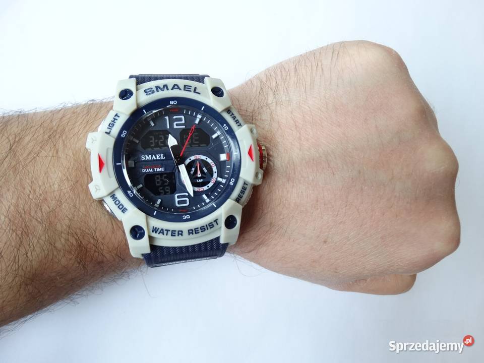 Zegarek Smael męski sportowy cyfrowy wojskowy Gorzów Wielkopolski