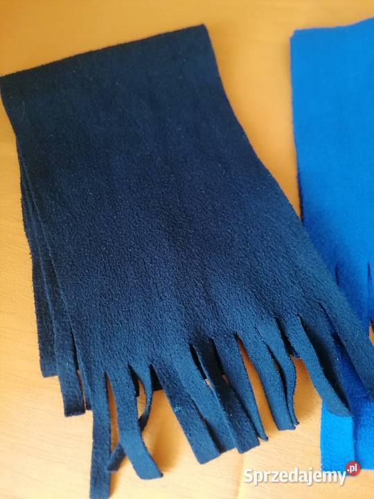 Szalik polarowy dziecięcy niebieski dł113 Łódź