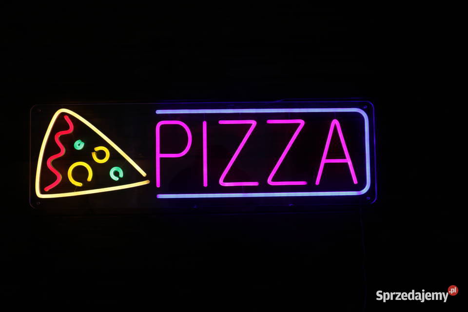 Napis neonowy PIZZA Jasienica Rosielna