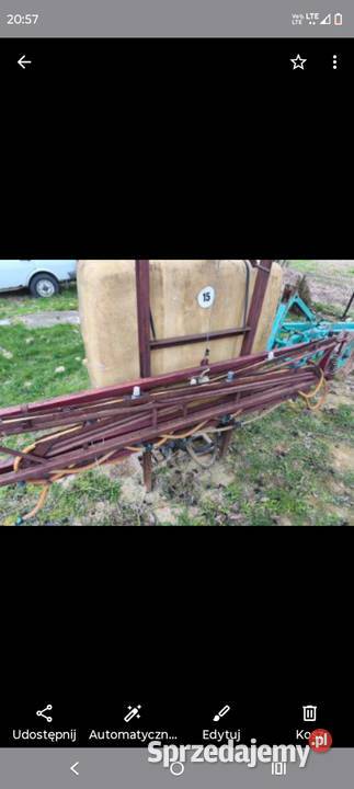 Opryskiwacz 300l stan idealny lubelskie