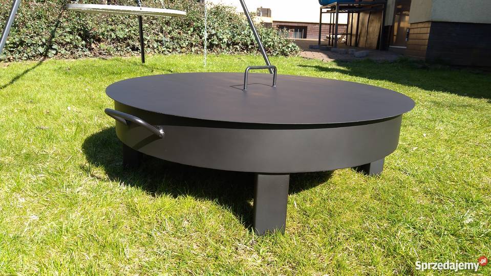 Palenisko solidne 3mm blacha duże trójnóg ruszt wielkopolskie