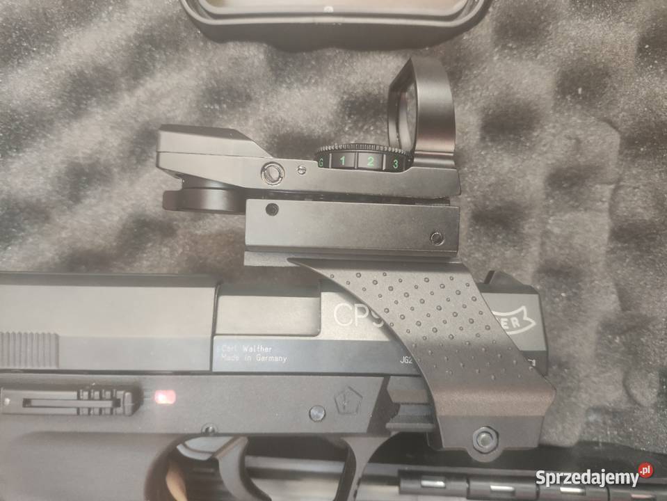 Pistolet wiatrówka Walther CP99 45 mm na śrut Sporty strzeleckie i myślistwo