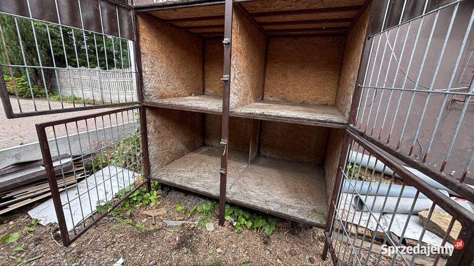 Klatka 145x200 Piętrowa Królików Kur Solidna Zwierzęta Siewierz