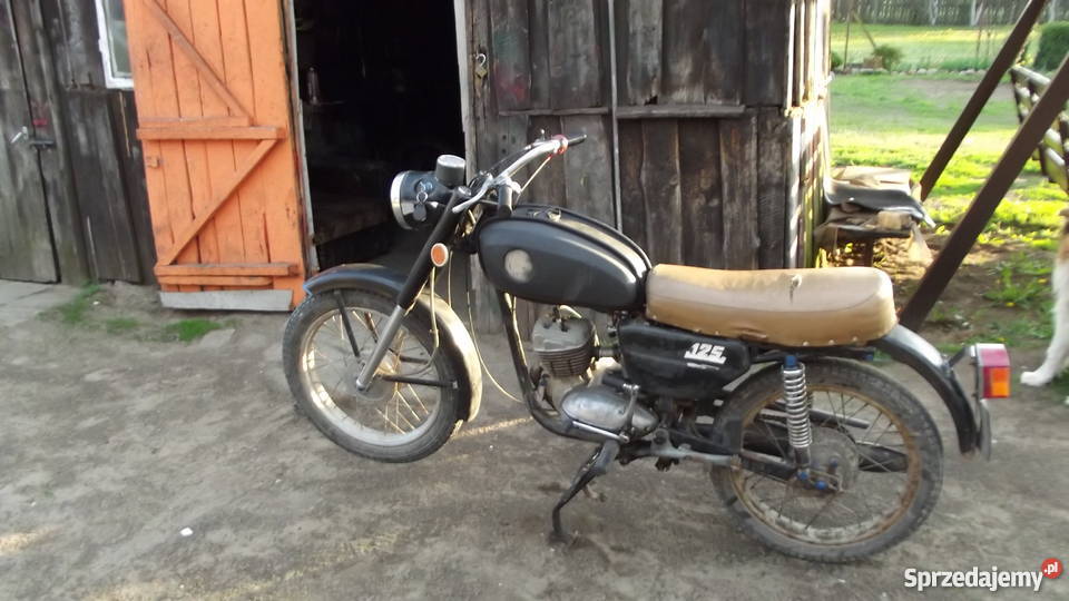 WSK 125 z papierami Knyszyn
