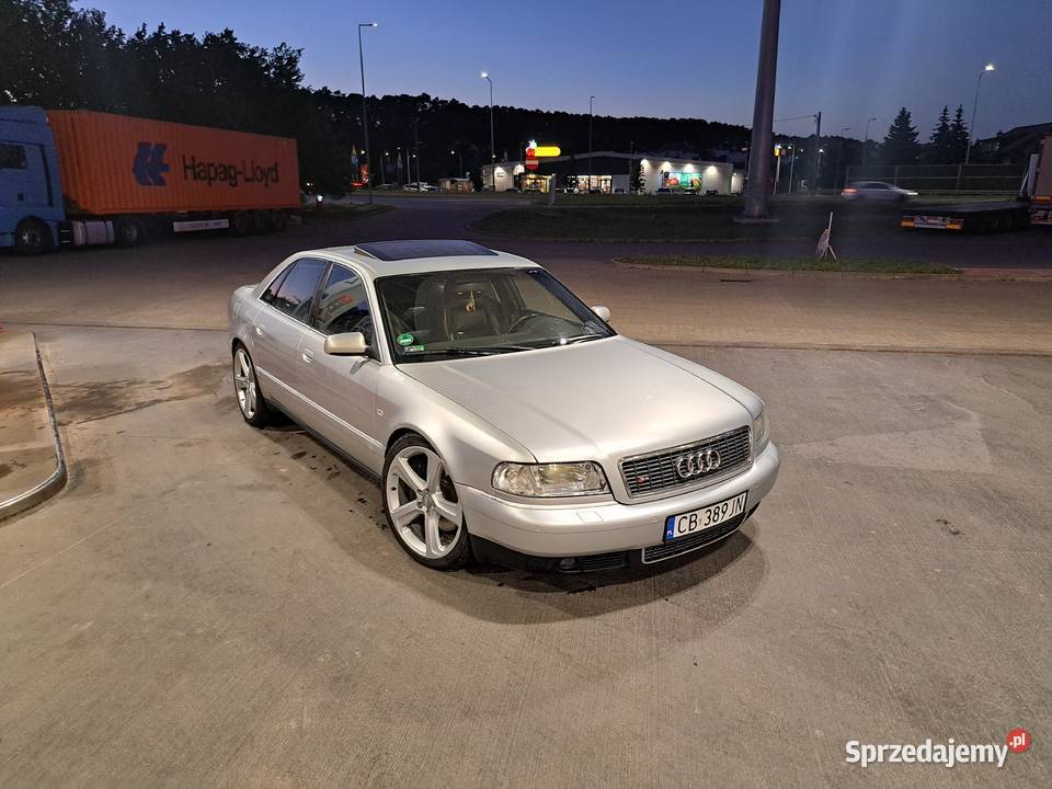 Audi S8 D2 quattro polift 2000 nieuszkodzony Bydgoszcz sprzedam